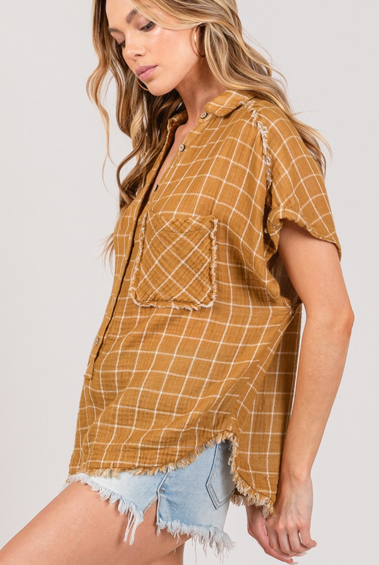 Golden Breeze Blouse