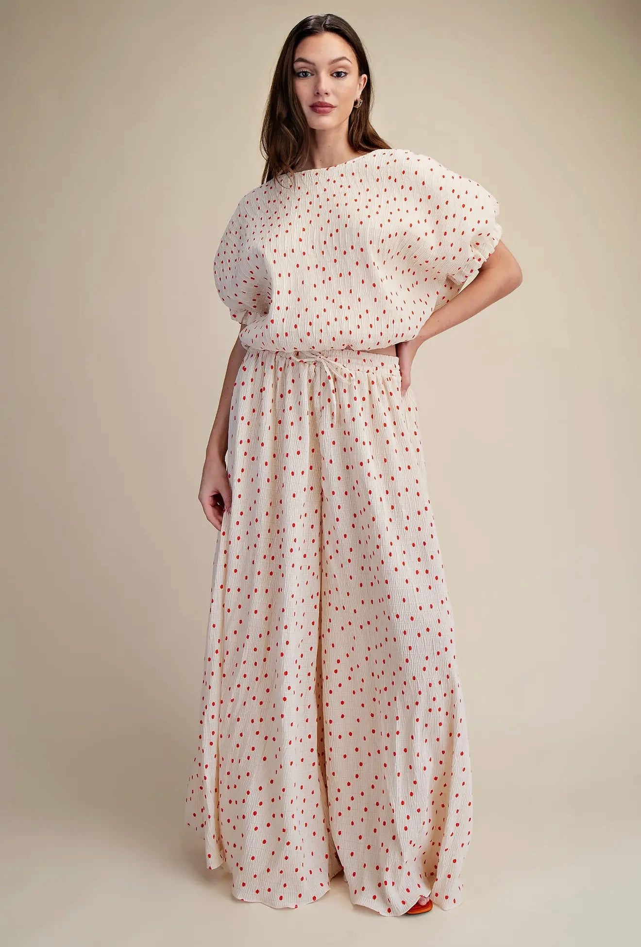 Cherry Picnic Balloon Top
