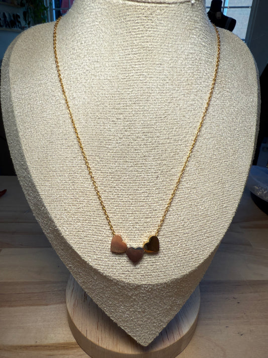 Linked Hearts Necklace