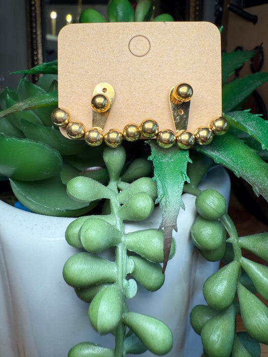 Golden Orbit Ear Jacket
