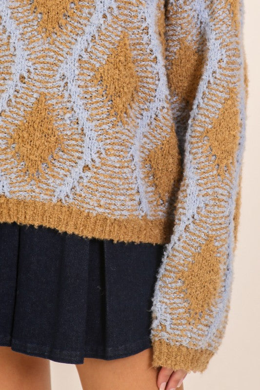 Golden Hour Diamond Sweater