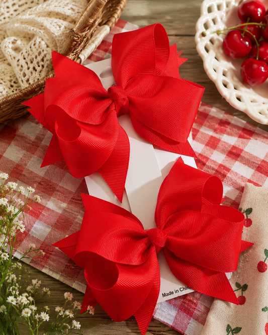 Cherry Pop Bow Set