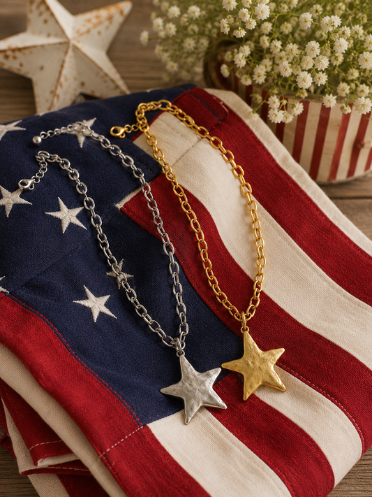 Liberty Star Chain Necklace