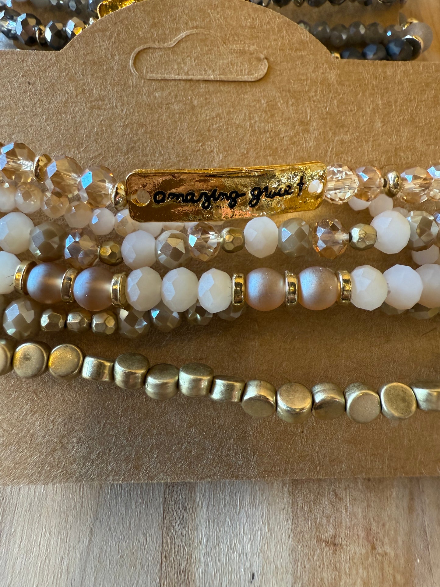Amazing Grace Bracelet Stack