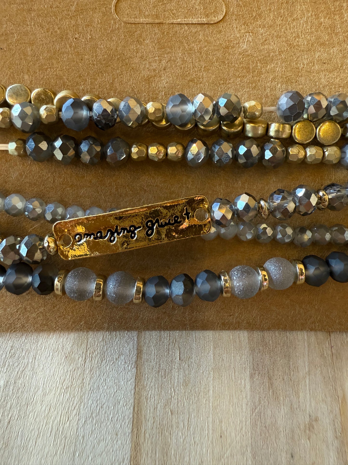 Amazing Grace Bracelet Stack