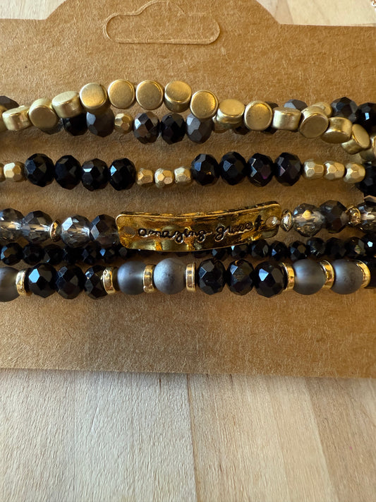 Amazing Grace Bracelet Stack