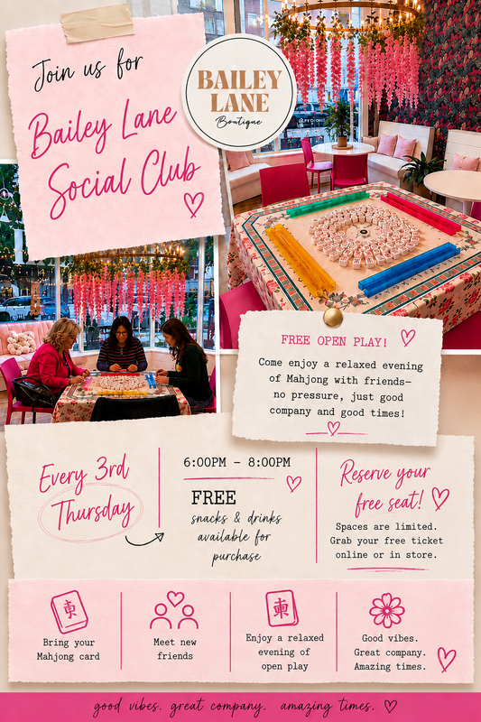 Third Thursday Mahjong Social - July 16