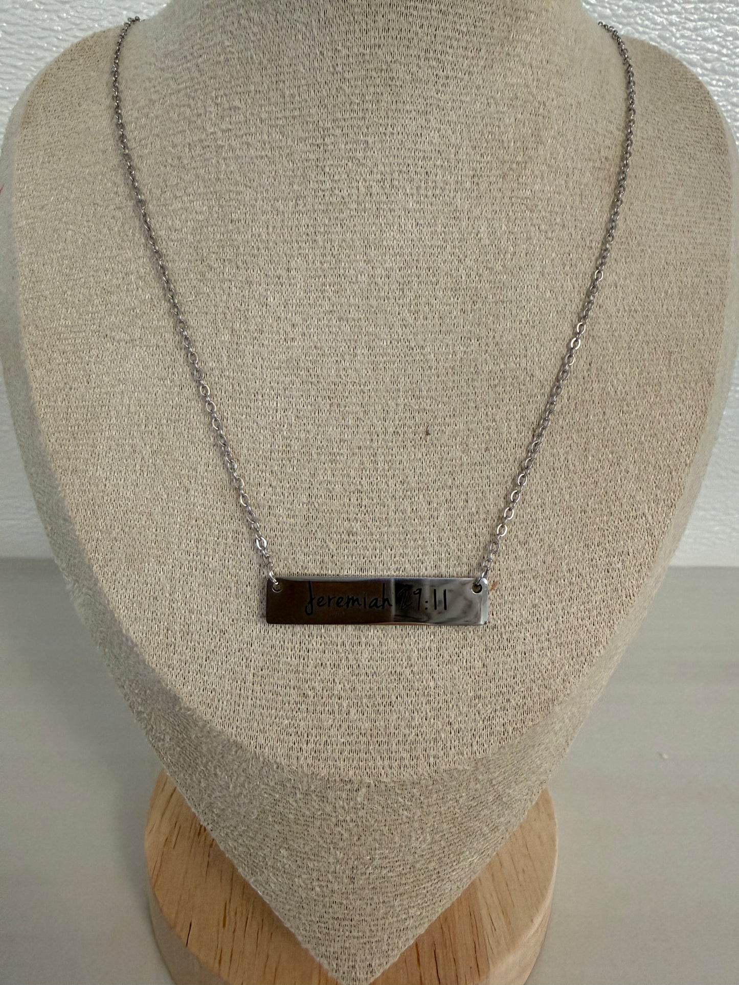 Faithfully Yours Bar Necklace Collection