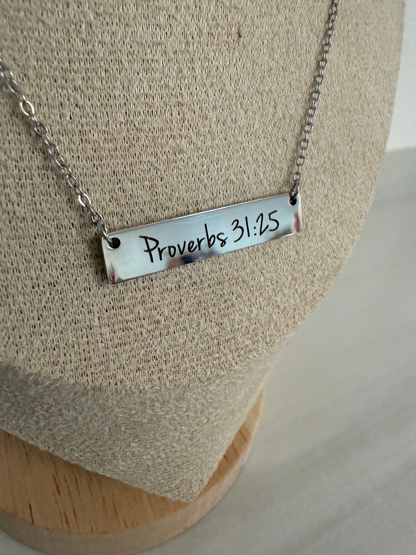 Faithfully Yours Bar Necklace Collection