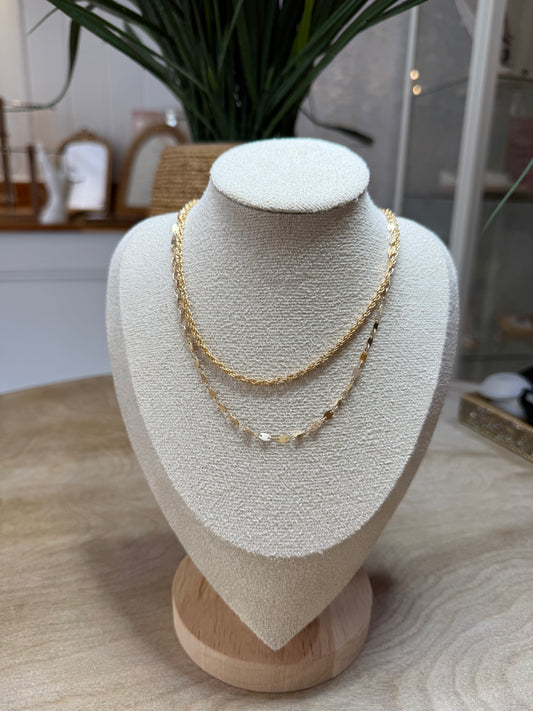 Gilded Glow Necklace