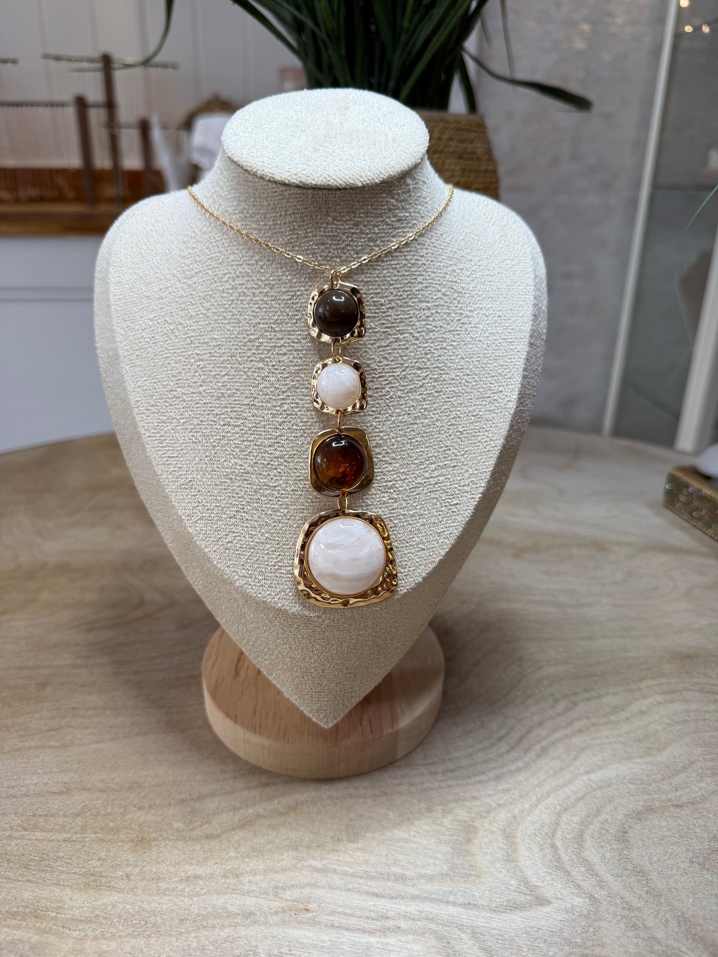 Amber Afterglow Necklace