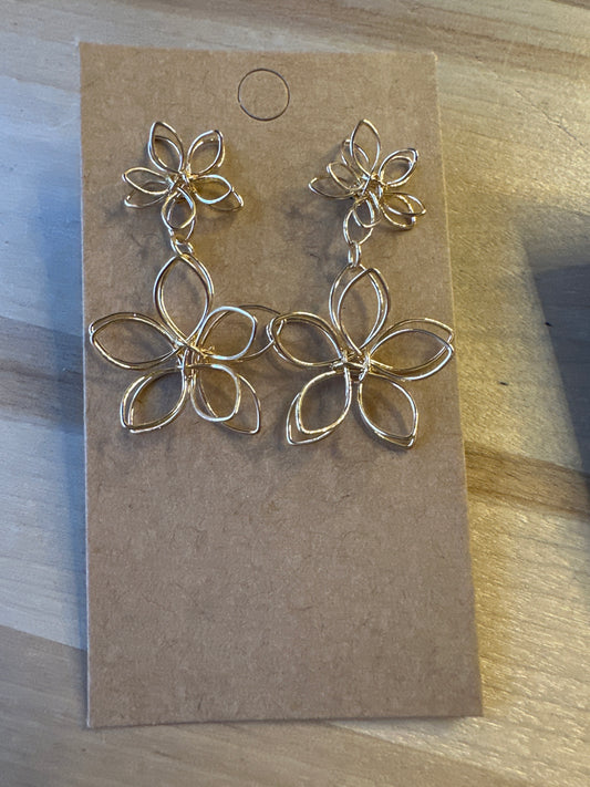 Golden Bloom Earrings