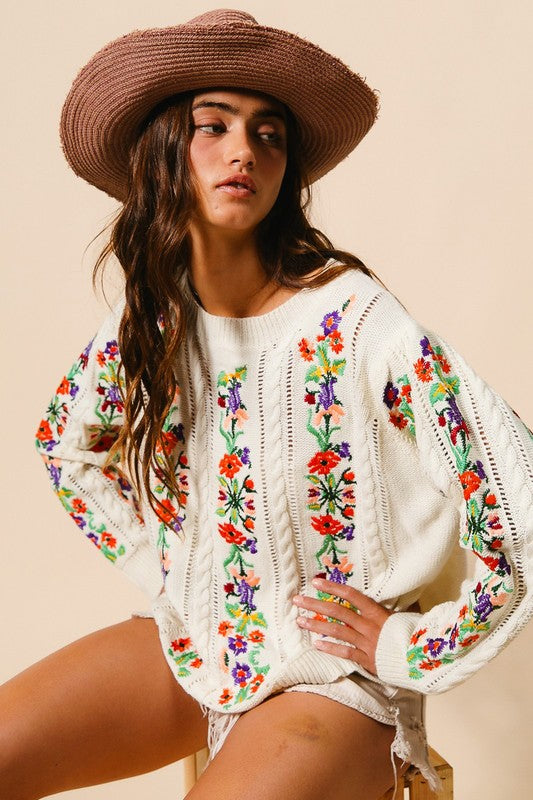 Wildflower Bloom Sweater