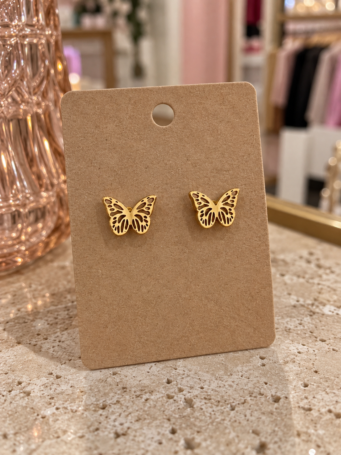 Dolly Days Butterfly Earrings