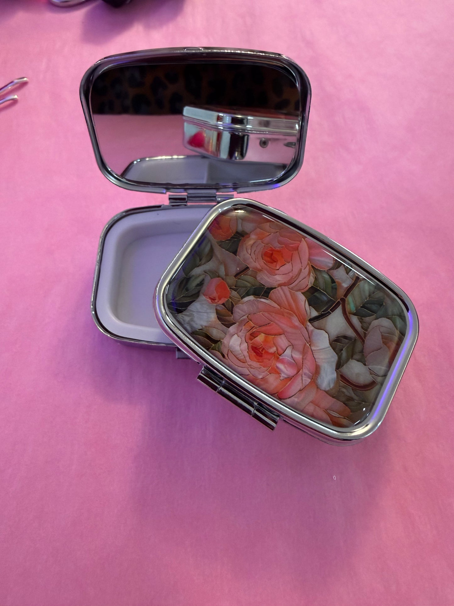Floral Pill Case