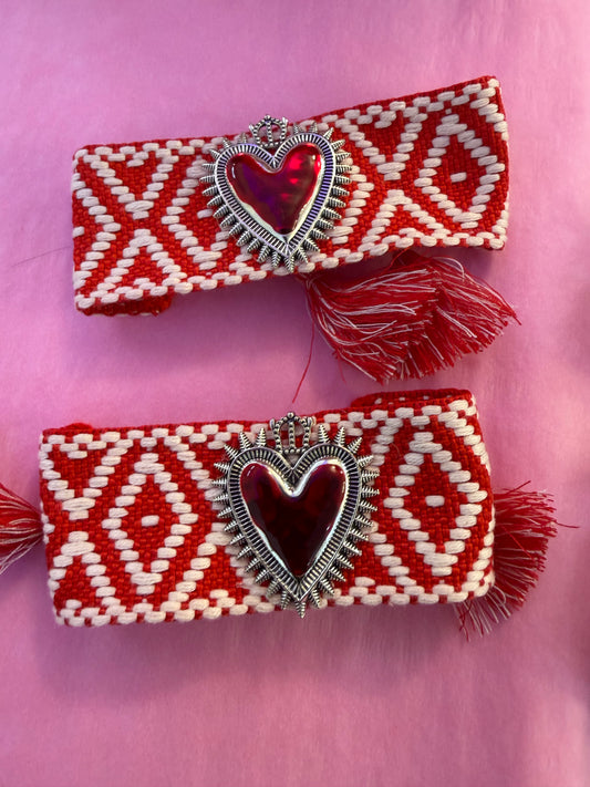 Woven Heart Bracelet