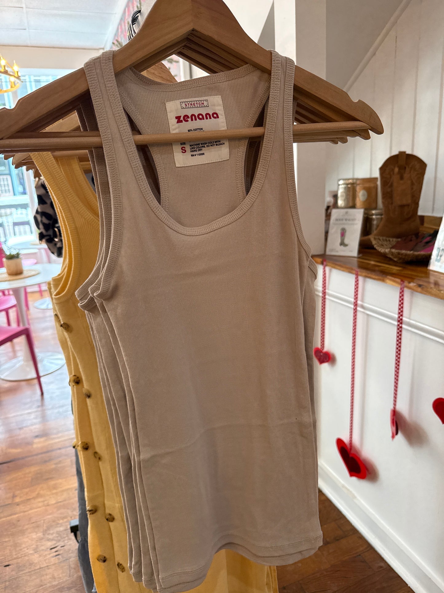 Second Skin Ribbed Tank
