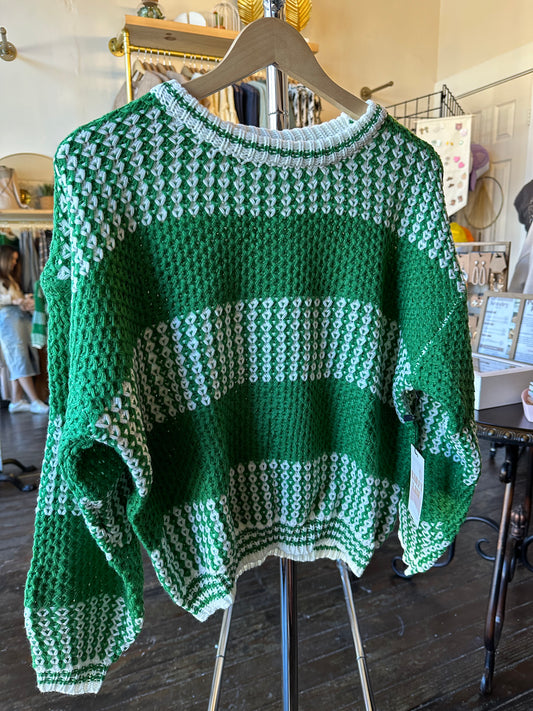 Green Meadows Sweater