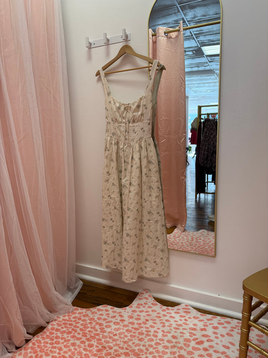 Evergreen Hour Corset Dress