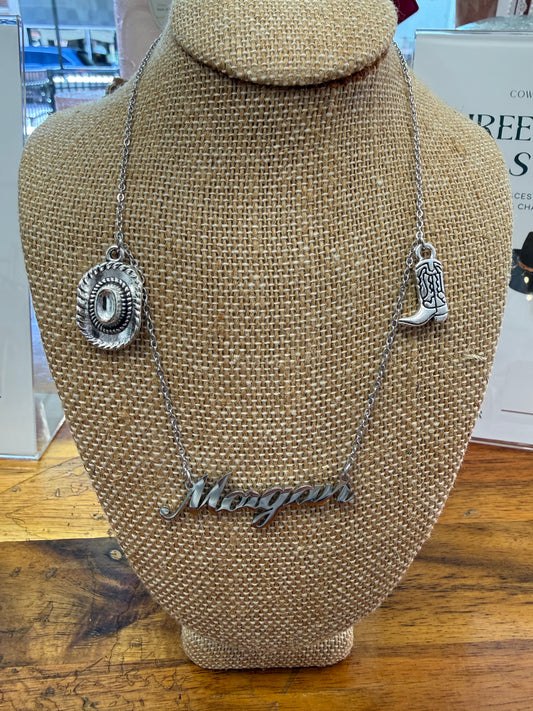 Boot Laces - Morgan with Hat and Boot