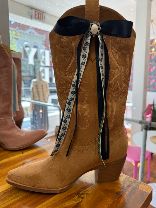 Boot Bows - Navy
