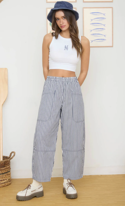 The Harbor Stripe Utility Pants
