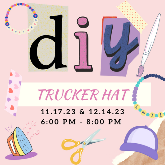 DIY Trucker Hat Night