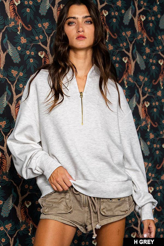 Cloudline Half Zip Scuba Pullover