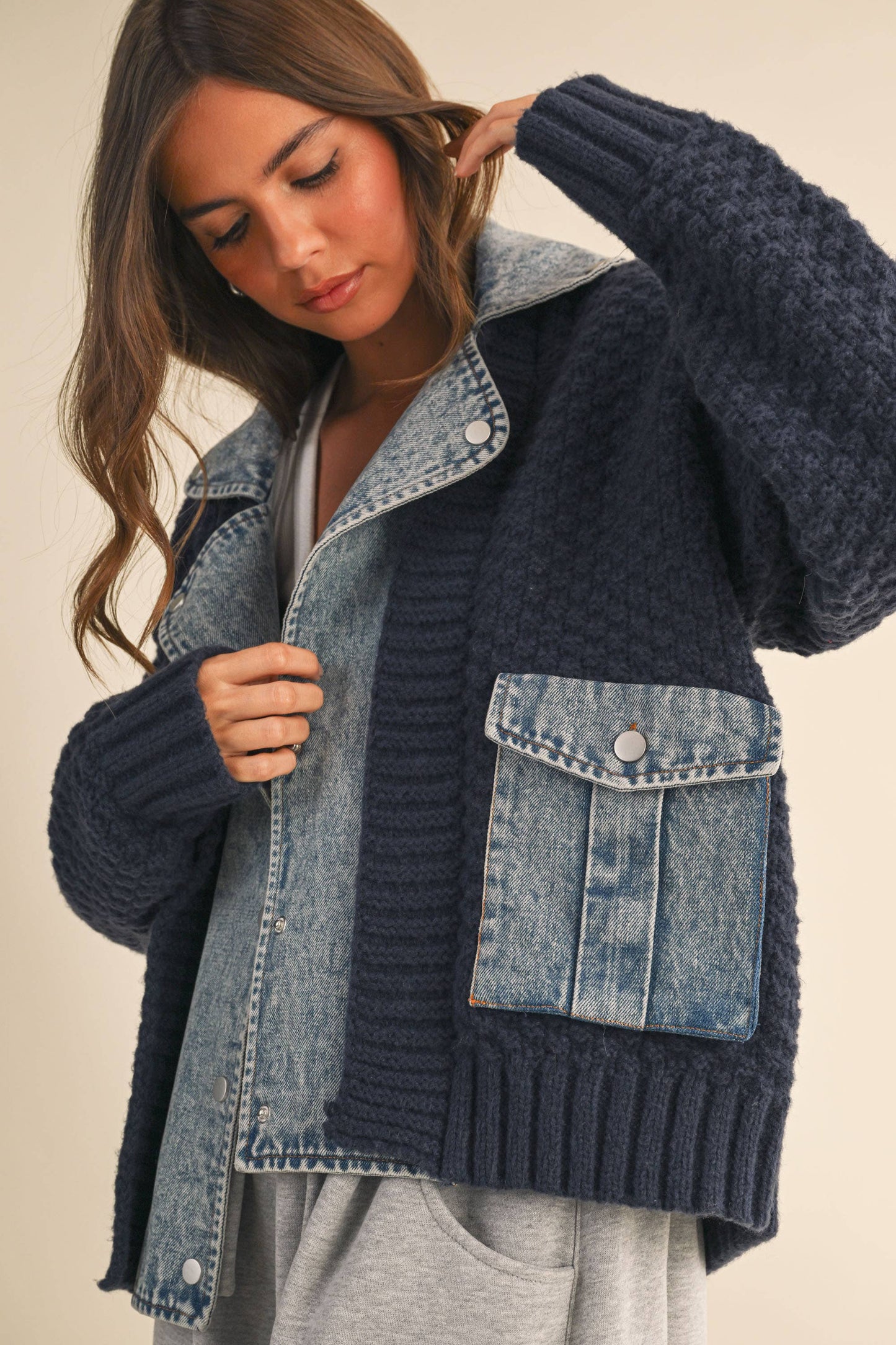 Denim Divide Jacket