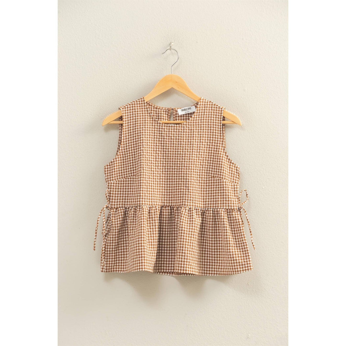 Saddle Sweet Gingham Top