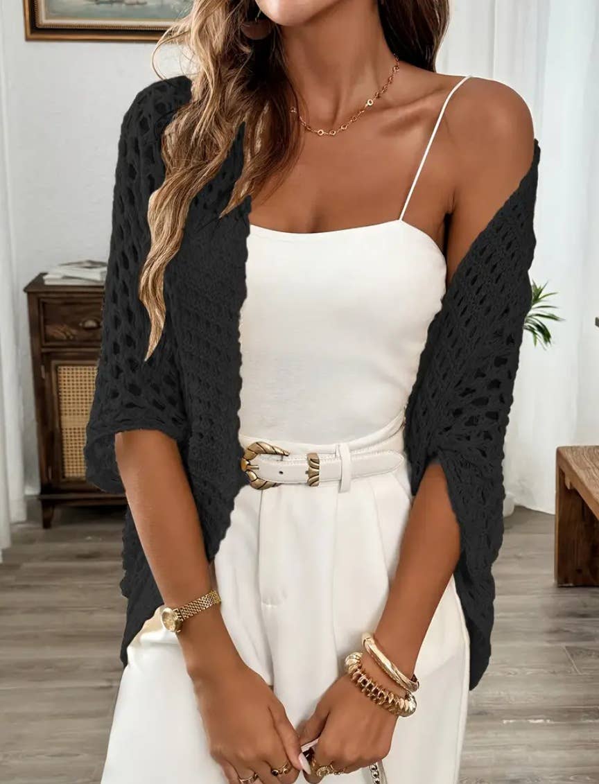 The Capri Crochet Cardigan