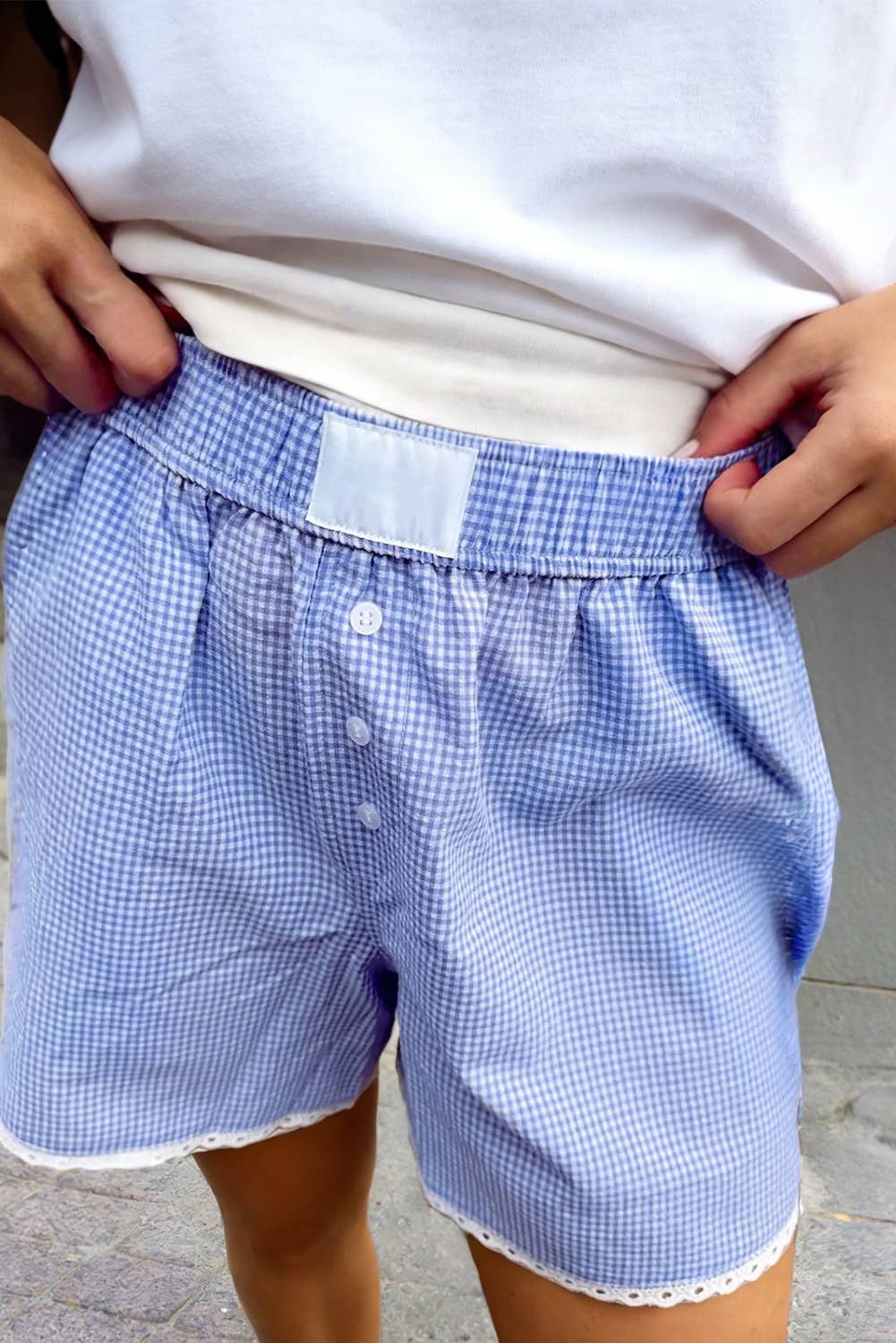 Small Town Gingham Shorts