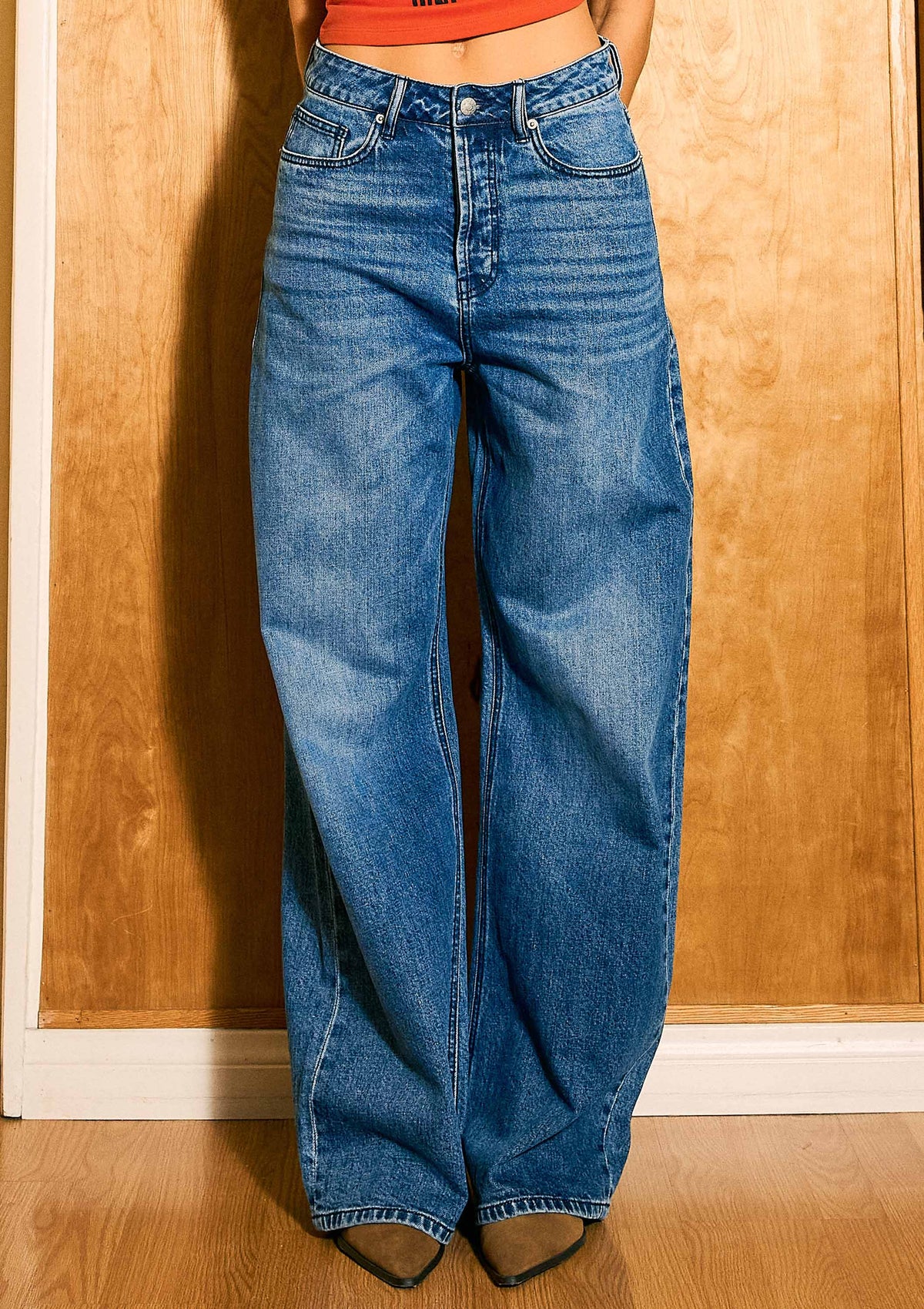 The Puddle Wide Leg Jeans