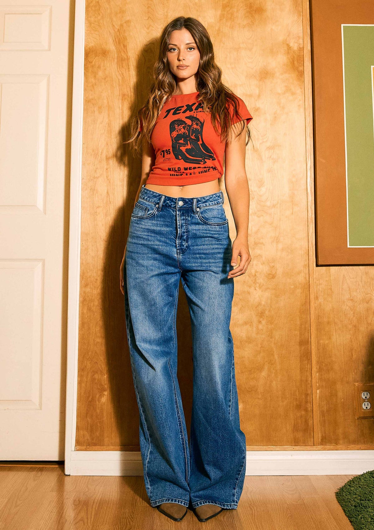 The Puddle Wide Leg Jeans