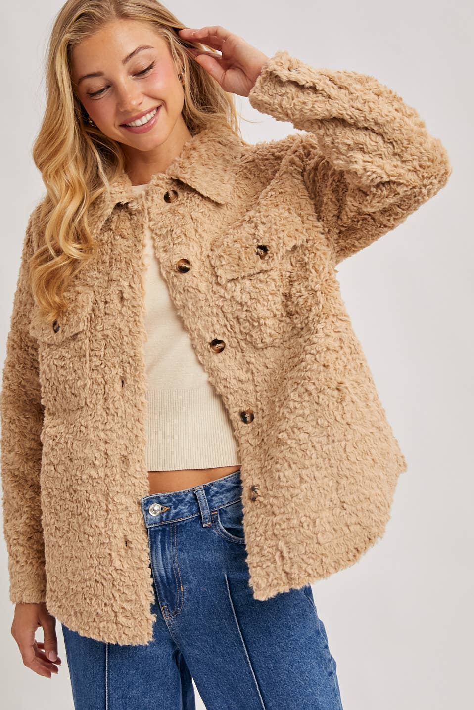 Boucle Woven Jacket