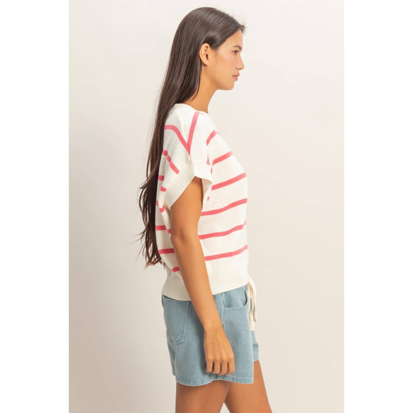 Taffy Stripe Knit Top