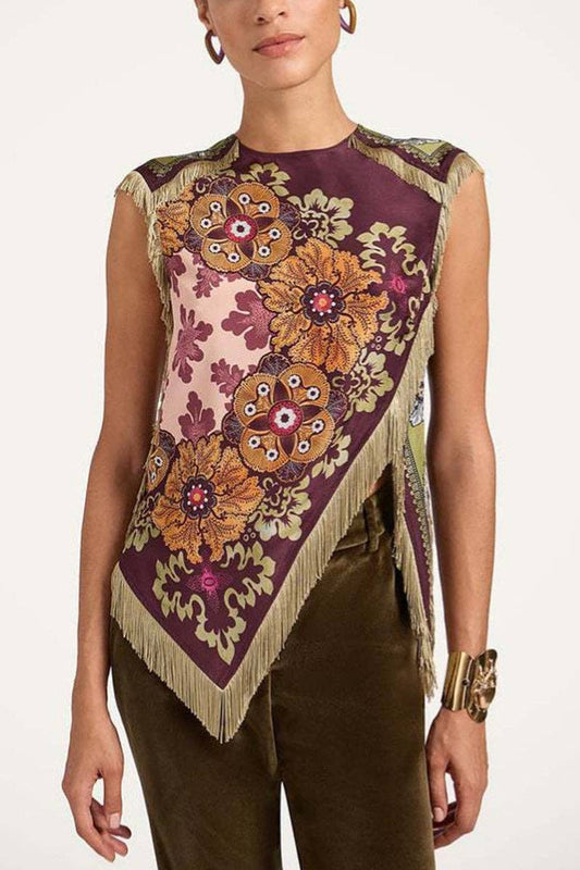 The Marlow Fringe Top