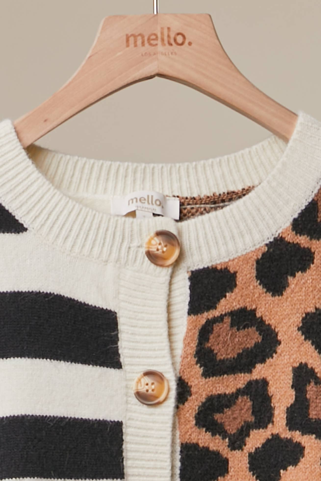 Wild Side Colorblock Cardigan