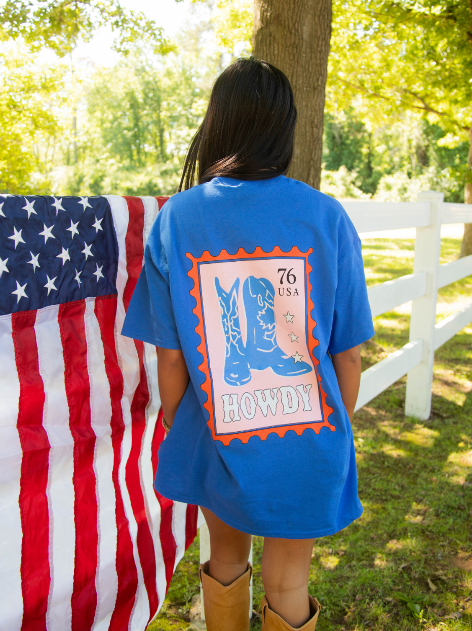 Howdy Stamp Tee