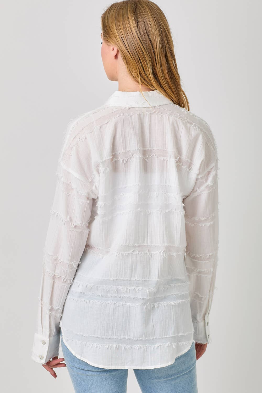 Beach House Fringe Shirt