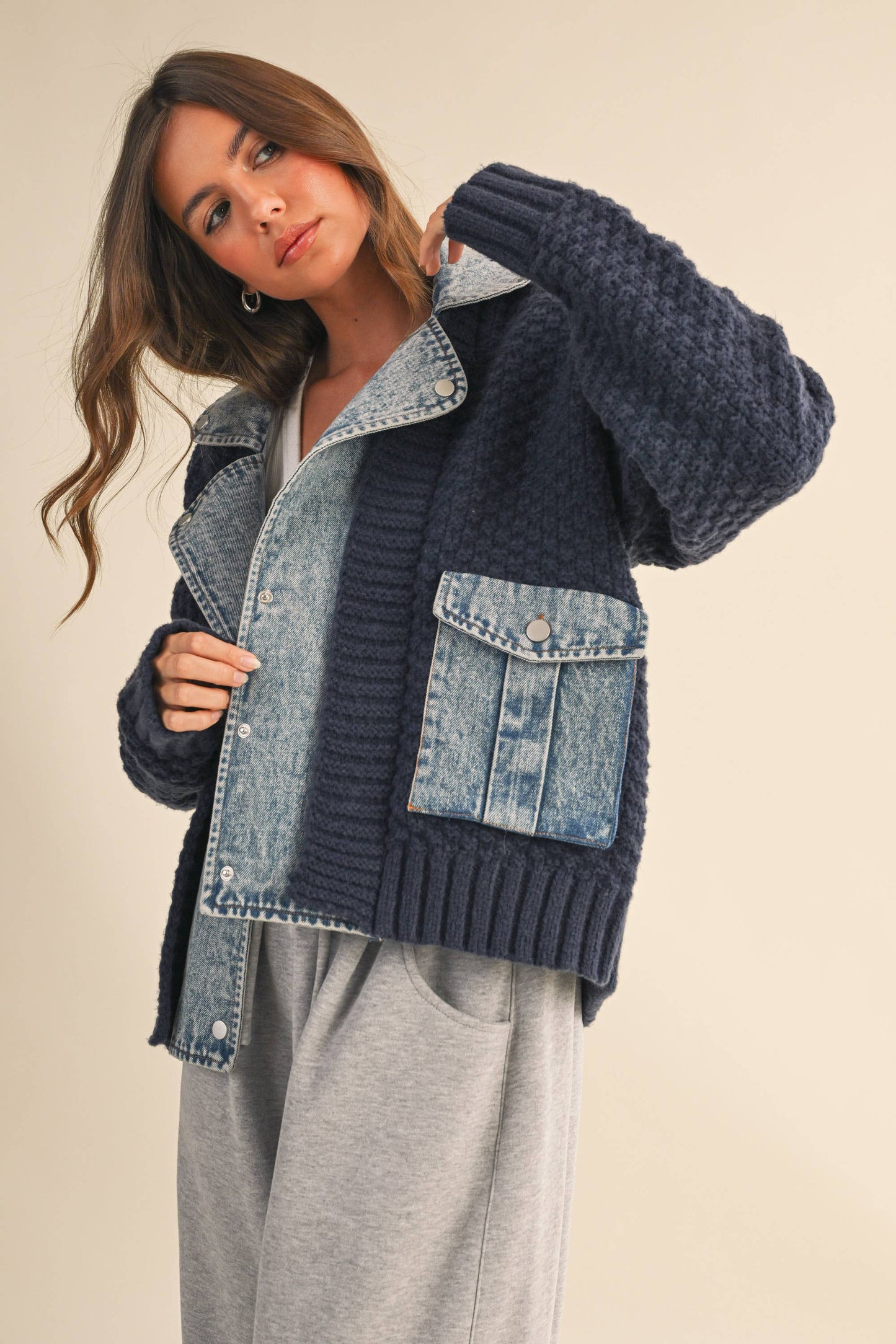 Denim Divide Jacket