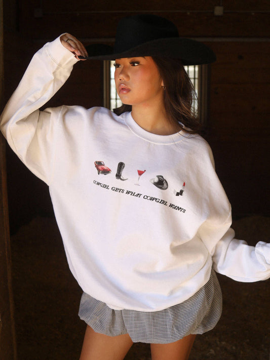 What Cowgirl Wants Sweatshirt
