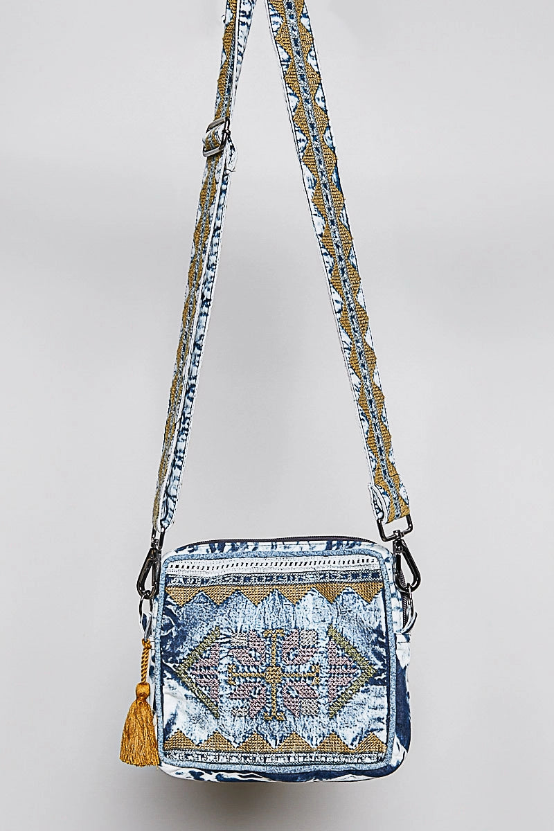 Wanderlust Embroidered Crossbody