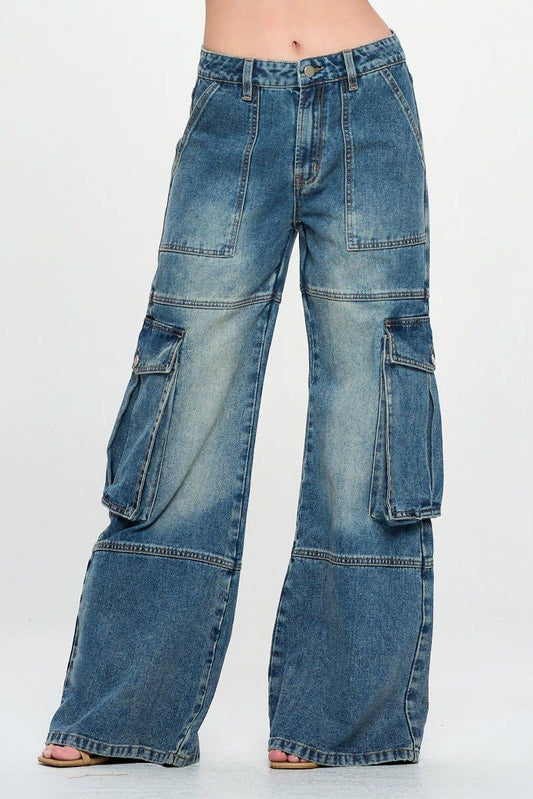 Vintage Cargo Jeans